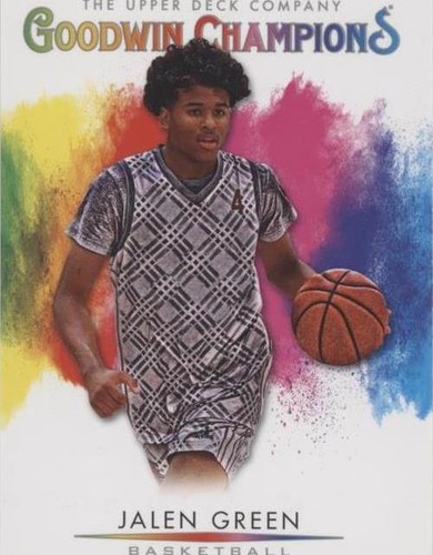 2021 Upper Deck Goodwin Champions - Jalen Green #120