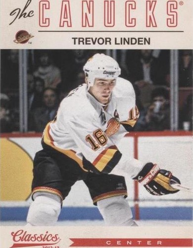 2012-13 Panini Classics Signatures - Trevor Linden #45