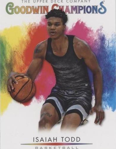 2021 Upper Deck Goodwin Champions - Isaiah Todd #132