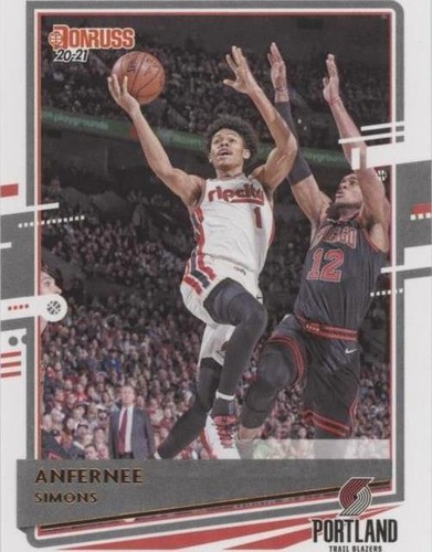 2020-21 Panini Donruss - Anfernee Simons #87