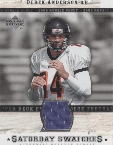 2005 Upper Deck Rookie Debut Derek Anderson #SA-DA