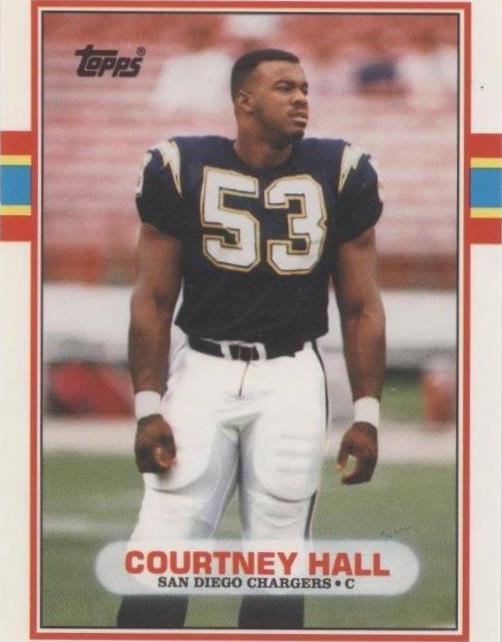 1989 Topps Traded Courtney Hall #107T