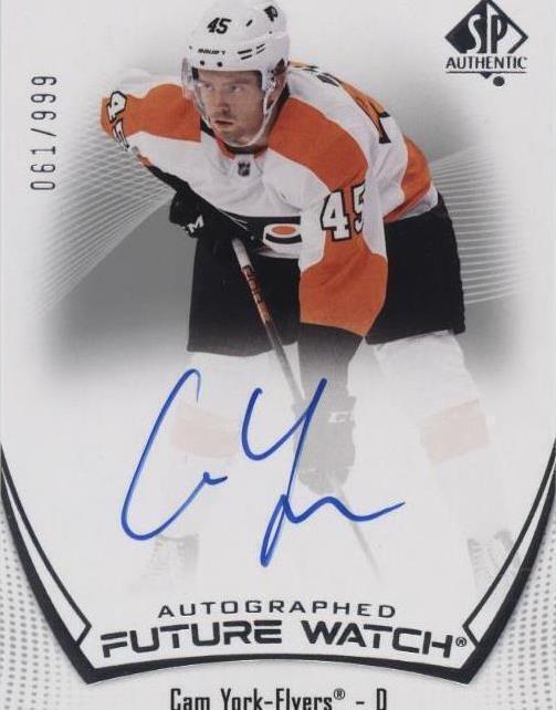 2021-22 SP Authentic - Cam York #106