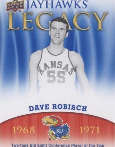 2013 Upper Deck University of Kansas - Dave Robisch #JL-13