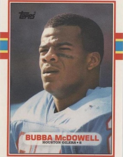 1989 Topps Traded Bubba McDowell #19T
