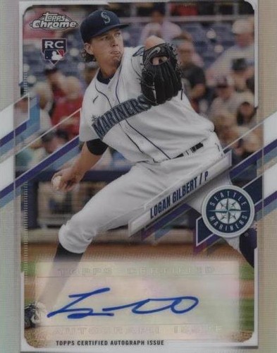 2021 Topps Chrome Update Series - Logan Gilbert #CUSA-LGI