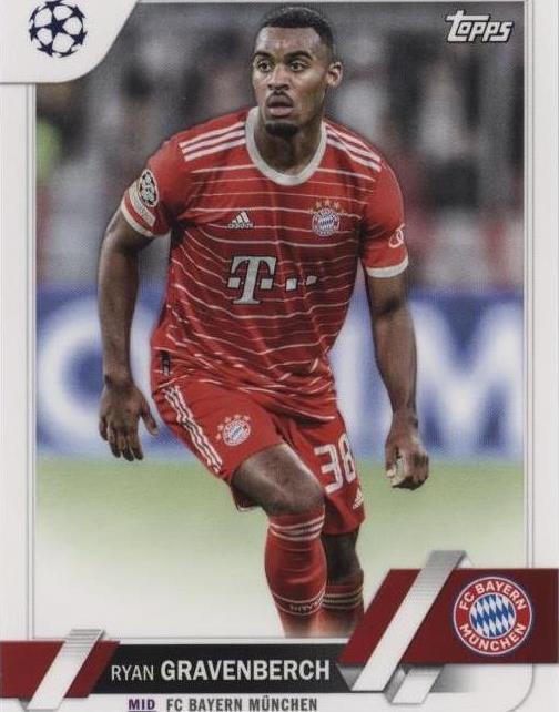 2022-23 Topps UEFA Club Competitions Ryan Gravenberch #120