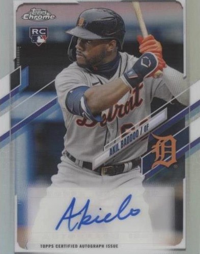 2021 Topps Chrome Update Series - Akil Baddoo #CUSA-ABA