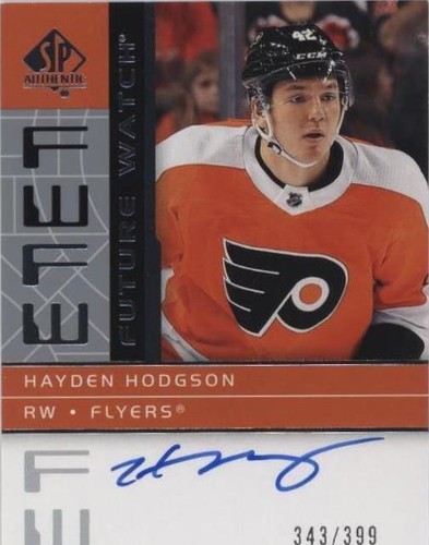 2022-23 SP Authentic - Hayden Hodgson #RFWA2-HH