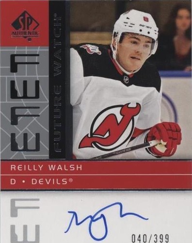 2022-23 SP Authentic - Reilly Walsh #RFWA2-RW