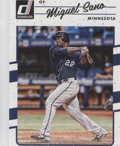 2017 Panini Donruss - Miguel Sanó #121
