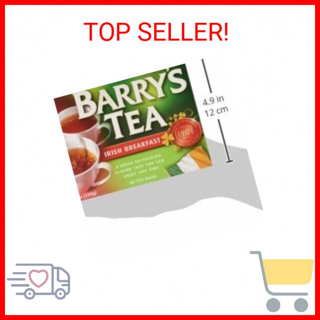 Barry's Tea Bags, Irish Breakfast, 80 Count