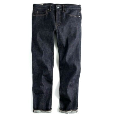 JCREW J.CREW 770 STRAIGHT STRETCH INDIGO RAW JAPANESE