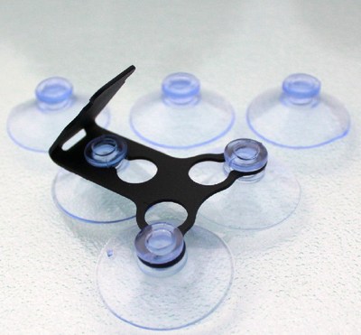 New - Radar Detector Whistler Bracket Mount - Windshield w/6 Suction Cups   (W3)