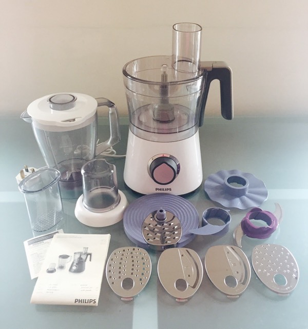 Philips HR7761/01 750W Kitchen Food Processor with 2.1L Bowl and