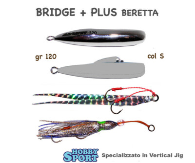 INCHIKU BERETTA BRIDGE PLUS 120 GR COL S SILVER CROMATO VERSIONE 2  BY JAPAN
