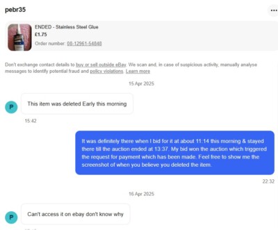 Item photo(s) from verified buyer