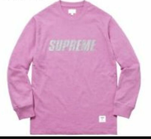 Supreme F/W 17 3M Reflective L/S Shirt Magenta | eBay Supreme F/W 17 3M Reflective L/S Shirt Magenta | eBay