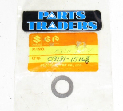 Genuine Suzuki Thrust/Cam Chain Idler Shim/Washer B100 KT120 TS90 TC125 RM125