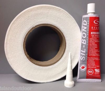 Lavalock® Gasket Nomex® Kit w/ RTV adhesive for all Traeger Grills Elite GMG 