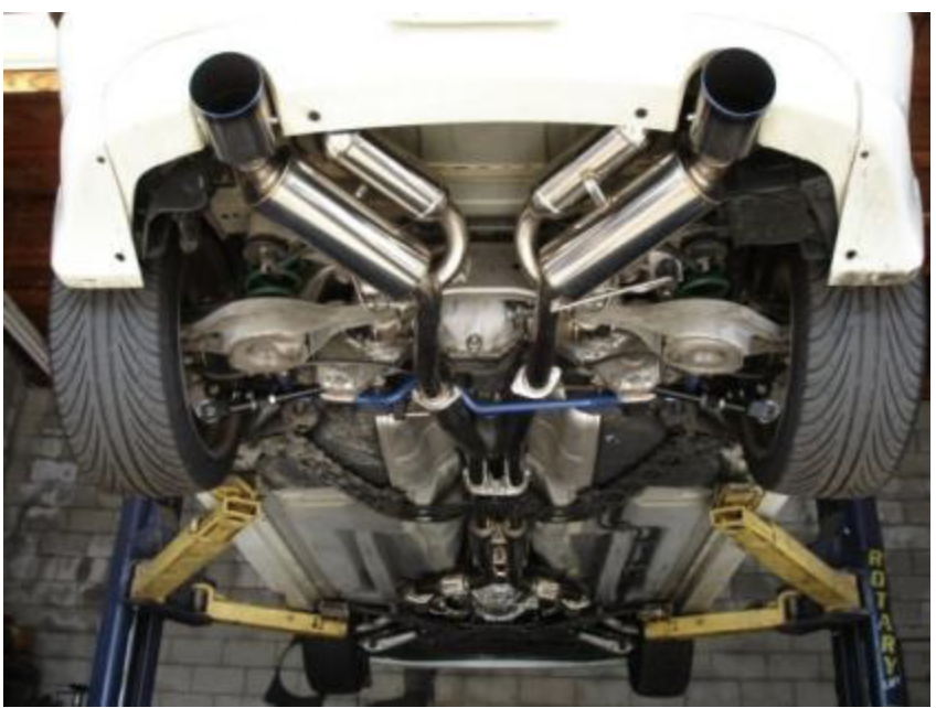 HKS Full Dual Series 304 SS CatBack Exhaust System for 0306 Infiniti