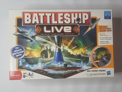 Battleship Live Electronic Talking Game 2011 Complete- Brand New Open Box