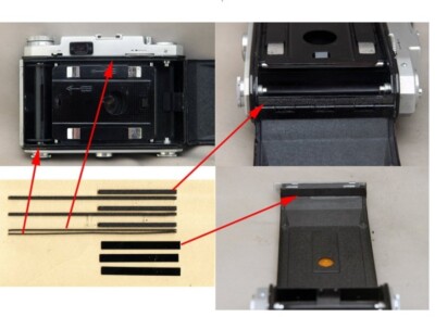 【1 set with INSTRUCTION】Precut Light Seal Kit Vintage Mamiya 6 from Japan 1300