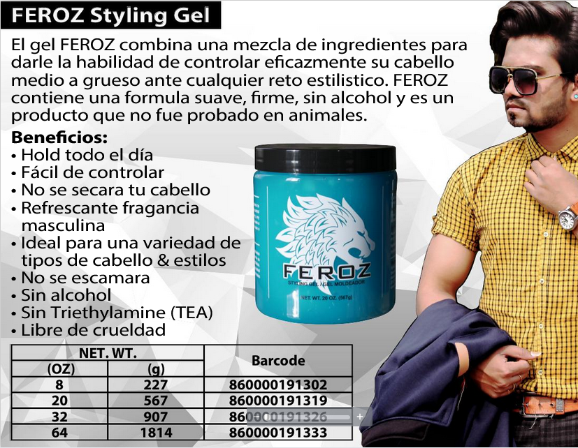 Gel Extra Firm ~ Free Alcohol Size 8 Oz 20 Oz 32 Oz