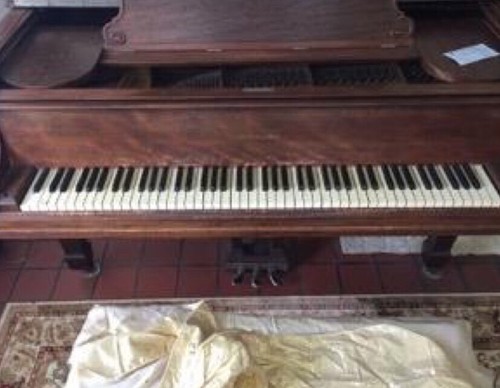 Steinway Concert Grand Piano model D In Mahogany Rare