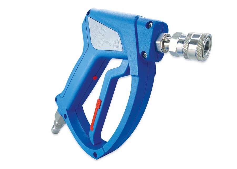 MTM Hydro Acqualine SGS35 Blue Spray Gun | Stainless Swivel