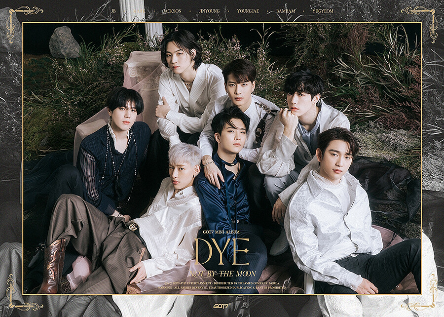 GOT7 [DYE] 11th Mini Album CD+POSTER+Photo Book+3p Card+Book
