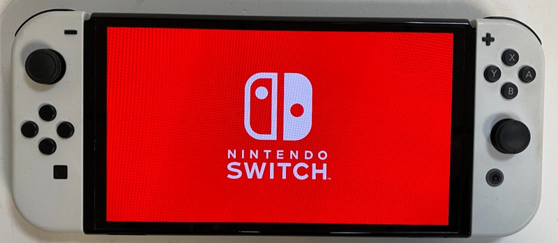 (MA6) Nintendo Switch OLED (HEG-001) - Handheld Console, White w.