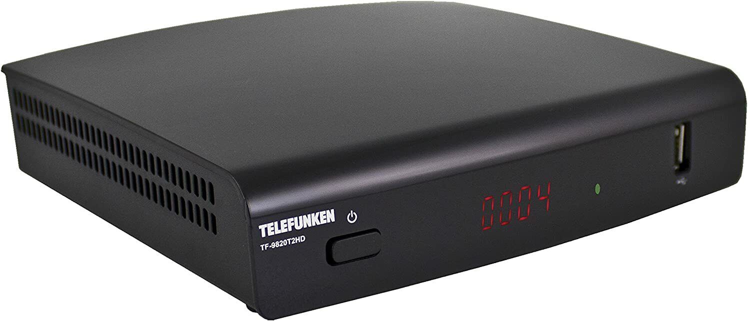 Telefunken TF-9820T2HD DVB-T2 HD Receiver HDMI, Mediaplayer, USB ,NEU ,OVP