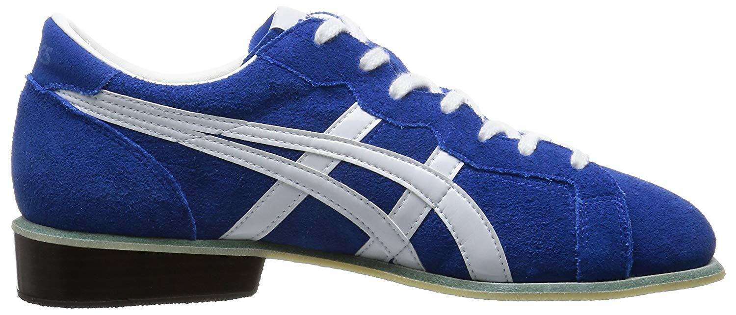 Pre-owned Converse Asics Weight Lifting Shoes Blue White Leather From Japan F/s In Multicolor