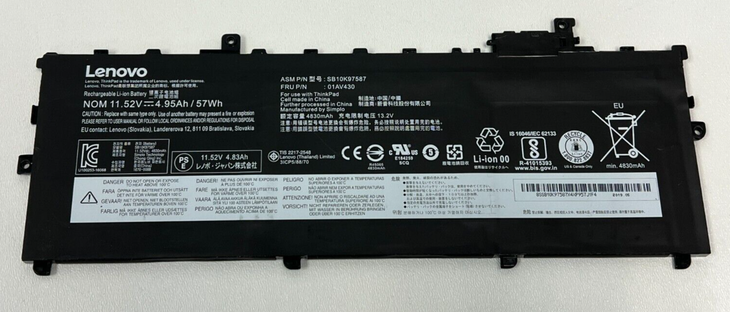 Suxitess 01AV430 SB10K97587交換用バッテリー 対応 L Amazon.co.jp: Suxitess 01AV430 SB10K97587交換用バッテリー