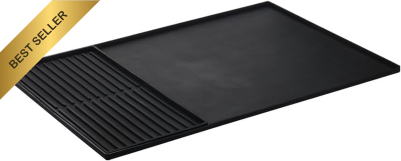 Silicone Coffee Mat, Tray & Drying Pad, Kitchen Counter Bar Accessories for Espr