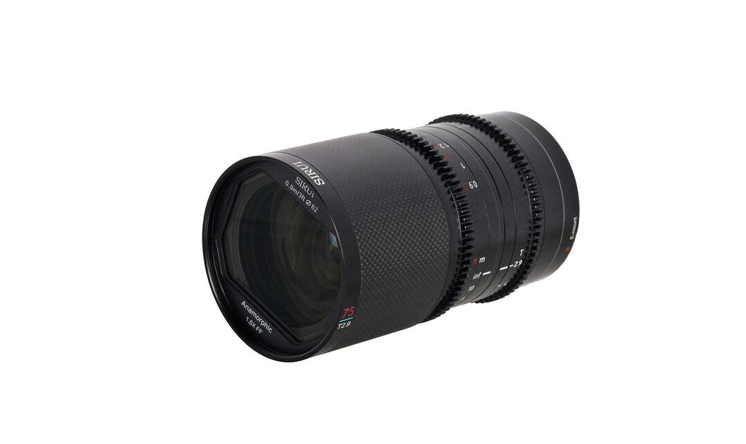 Sirui Saturn 35mm/50mm/75mm Full-frame Carbon Fiber Anamorphic Lens