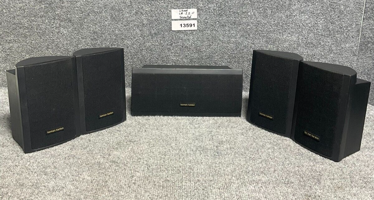Satellite 1 Center Harman Kardon Avs10 Set Of 4 Surround Sound