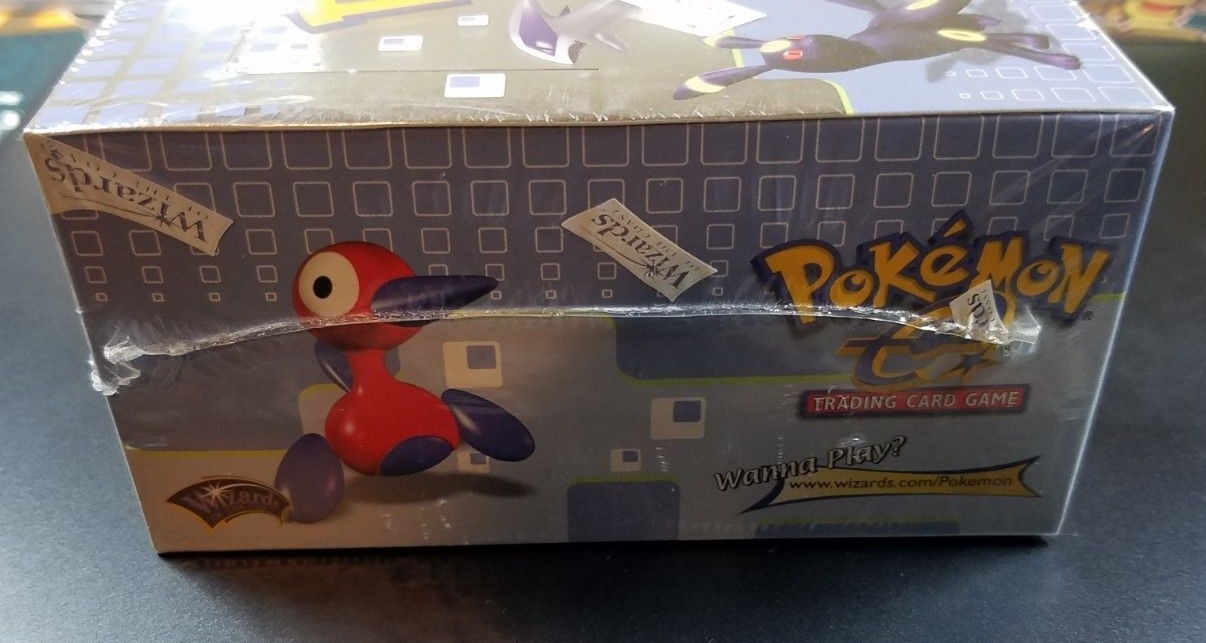 Sealed Pokemon Aquapolis Booster Box! 36 Booster Packs!