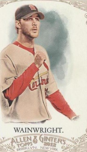 2012 Topps Allen & Ginter's - Adam Wainwright #319