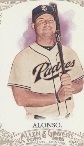 2012 Topps Allen & Ginter's - Yonder Alonso #9