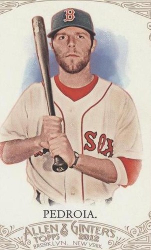 2012 Topps Allen & Ginter's - Dustin Pedroia #10