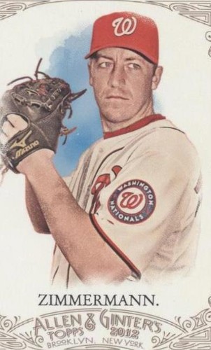 2012 Topps Allen & Ginter's - Jordan Zimmermann #73