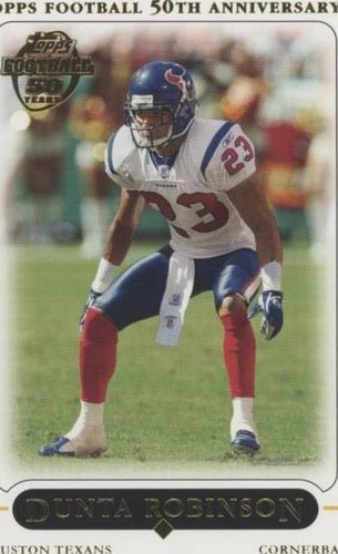 2005 Topps Dunta Robinson #127