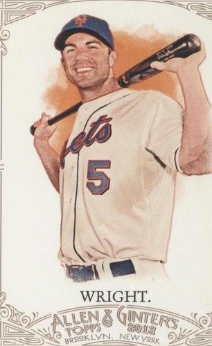 2012 Topps Allen & Ginter's - David Wright #121