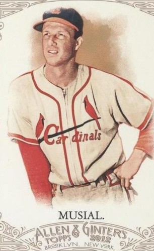 2012 Topps Allen & Ginter's - Stan Musial #88