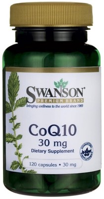 Swanson CoQ10 Coenzym Q10 Kapseln 30mg Antioxidant Herz Energie Gummi Krankheit