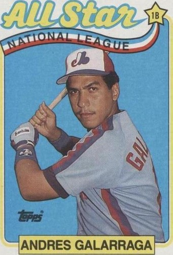 1989 Topps - Andres Galarraga #386