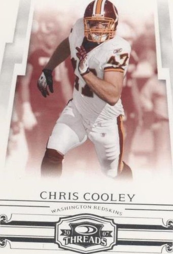 2007 Donruss Threads Chris Cooley #125