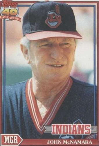 1991 Topps - John McNamara #549